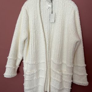 Barefoot Dreams CozyChic Boardwalk Cardigan 1X NWT